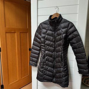 Patagonia Women's Black Long Goosedown Jacket